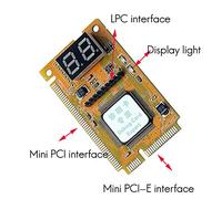 Blisfulhoks Multifunction Debug Card Expert Mini PCI PCI-E LPC PC Laptop Analyzer Tester Diagnostic Post Test Card Part