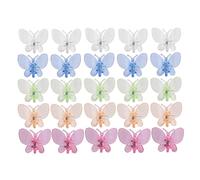 Blisfulhoks Orchid Clips 30Pcs Butterfly Plant Clips Orchid Support Clips Vine Clips Plant Clips for Support Flower Orchid Vine