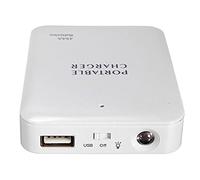 Blisfulhoks Portable USB Power Bank Charger Battery External Packing Box Battery Battery Charger Emergency Charger Charger 4X AA For 6plus Smartphones, Tablets, MP3 Player and more white