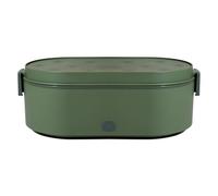 Blisfulhoks Portable Wireless Electric Lunch Box USB Rechargeable Food Warmer Detachable Design for Travel School Outdoor Use Green