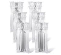 Blisfulhoks Reusable Air Column Cushion Sleeves, 50-Pack Inflatable Wine Bottle Protector Bags for Safe Bottle Transport