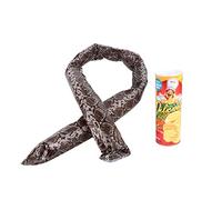 Blisfulhoks The Potato Chip Snake Can Jump Spring Snake Toy Gift April Fool Day Halloween Party Decoration Jokes In A Can Gag Gift Prank Large Size (Potato Chip style)