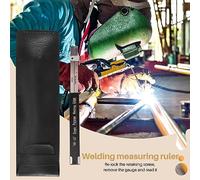 Blisfulhoks Welding Inspection Scale Small Height Gauge Hi-Lo Dedicated Internal Welding Ruler Metric Size N19
