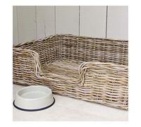 Bliss and Bloom Wicker Dog Bed Basket XXLARGE