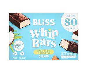 Bliss Dark Choc & Coconut Whip Bars 5 x 20g (100g)