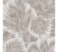 Erismann Spotlight 2 Abstract Leaf Taupe Silver Wallpaper 10402-37