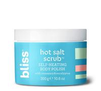 Bliss Hot Salt Scrub Self-Heating Body Polish | Warming Scrub to Exfoliate Heal and Smooth Skin | Straight-from-the Spa | Paraben Free Cruelty Fre