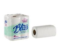 Bliss Kitchen Roll Supremely Absorbent 2 Ply 24 Rolls of 50 Sheets