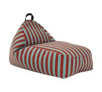 Bliss long pouffe Red one size