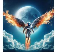 BLISS N ESO: THE MOON (THE LIGHT SIDE) (MARBLED- BLUE MOON ) - LP vinyl