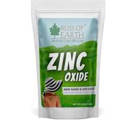 Bliss of Earth Zinc Oxide Powder for Skin, Non Nano & Uncoated Zinc Oxide for Cosmetic & DIY Products Sunscream, Soap, Lotion, 4oz