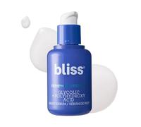 Bliss Renew & Smooth Glycolic Acid Night Serum - 1 Fl Oz Gently Exfoliates
