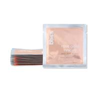 Bliss Rose Gold Rescue Daily Peel - 15 ct | Vegan & Paraben-Free | 8% PHA + AHA Blend for Sensitive Skin | Targets Dull Skin, Wrinkles, Enlarged Pores, Uneven Tone & Texture