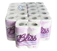 Bliss Triple Quilted Luxury Toilet Tissue Roll 10 x 4 pack