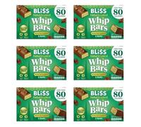 BLiSS Whip Bars x 2 / x 4 / x 6 boxes - 7 Flavours to choose from. Gluten Free, High Fibre, Low fat, Less than 80 calorie snack bar. (x 6 Boxes, Pistachio *Dubai*)