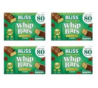 BLiSS Whip Bars x 2 / x 4 / x 6 boxes - 7 Flavours to choose from. Gluten Free, High Fibre, Low fat, Less than 80 calorie snack bar. (x 4 Boxes, Pistachio *Dubai*)