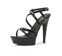 Blissbuilt 13CM Women's Platform High Heels Pumps Women Cross Strap Sandals,Pole Dance Catwalk Dress Party Shoes,Dinner Party Etiquette Model Catwalk Stilettos