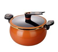 Blissbuilt 7L Large Capacity Micro Pressure Cooker,Pumpkin Soup Pot With Multi-Functional,Fast Cooking,Nonstick Soup Pot,Energy-Saving,for Soups,Stews,Kitchen