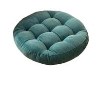 Blissbuilt Corduroy Chair Pad Round Cushion Ultra Soft Comfy Seat Cushion Lovely Cushion Tatami Large Floor Cushion With Thick Padding And Tufted Design For Office Car Carpeted Floors Chair Mats