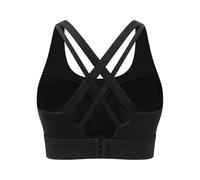 Blissbuilt Sports Bra Women Seamless Crop Bra,Cross Back Sports Bra,High Impact Bra Full Coverage Comfortable Soft Breathable Ladies Bras For Everyday Wear