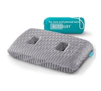 BLISSBURY Ear Pillow with Ear Hole for Sleeping with Sore Ear Pain | Adjustable Memory Foam Pillow with Holes for chondrodermatitis CNH | Ear Piercing Protection | Support earplugs