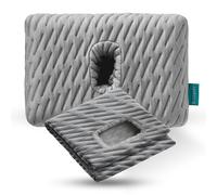 BLISSBURY Single Ear Hole Pillow CASE (Gray)