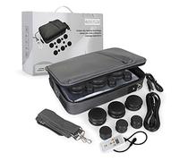 BlissFlow Hot Stones Massage Set with Warmer Kit - 12 Basalt Massage Stones - Digital Electric Stone Warmer & Portable Heater - Hot Stones for Massage in Travel Carrying Bag