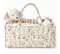 Blissful Diary Diaper Caddy Ivory Daisy