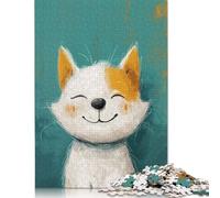 Blissful Pup Puzzle Precise Interlocking Paper Rectangular Jigsaw Puzzle for Adult Children Unique Gift 1000pcs (75x50cm)