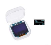BlissfulAbode 0.96 Inch for oled Display 128x64 I2C Module for Arduino for raspberry Pi for esp32 for stm32 White Blue Yellow Self-Luminous Screen 3PCS(Blue)