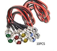 BlissfulAbode 12V LED For Pilot Lamp for Dashboards in Cars and Boats Bright Illumination with Use