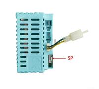BlissfulAbode 12V RC Controller with 2 4G Remote Control Receiver for Kids Electric Ride on Vehicle Setup (40A 5P A Receiver)