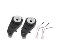 BlissfulAbode 2PCS 24V RS555 Gearmotor Replacement for Ride On Car Motor Builds with 40000RPM Output and PP Structural Frame
