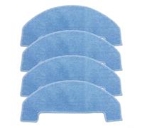 BlissfulAbode 4 or 10 Pack Reusable Mop Pads for Ultenic for T10 Lite Robot Vacuum Cleaner, Replacement Washable Mopping Cloth Mop Pads(4 PACK)