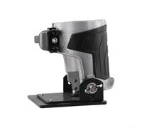 BlissfulAbode Adjustable Trimmer Router Tilting Base - for Electric or Cordless Wood Hand Routers Aluminum Milling Machine Base