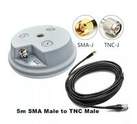 BlissfulAbode AG-35H Professional GNSS Multi-Band Antenna GPS L1 L2 L5 BDS Compatible With Glonass For Galileo For Precision Agriculture Survey Equipment(TNC-SMA)
