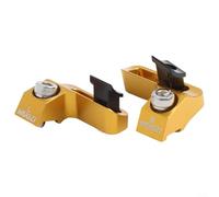 BlissfulAbode Aluminum Alloy Shifter Adapter for SRAM for ISpec EV Brake Compatible Ideal for M4100, M6100/6120, M7100/7120, M8100/8120, M9100/9120 (Golden)