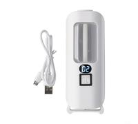 BlissfulAbode Aroma Diffuser Car Air Freshener Wall Mounted Desktop 5 Modes USB Powered Perfume Machine Essential Oil Diffuser Home Office(Digital display)