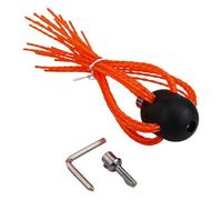 BlissfulAbode Chimney Power sweeping Chimney Brush DIY set flexible Brush Head Kit