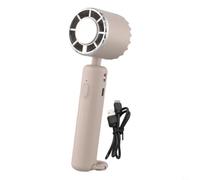 BlissfulAbode Compact for mini Handheld Fan 3-Speed Adjustable Cooling Compact(Skin color)