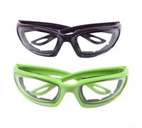 BlissfulAbode Cry No More When Chopping Onions Enjoy Clear Vision with Our Protective Eyewear (White)