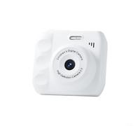 BlissfulAbode Digital Camera for Kids 1080P HD Toddler-Friendly Point and Shoot Camera with Dual Screen Autofocus Birthday Gifts for Little Ones(White)