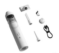 BlissfulAbode Dual Mode Handheld Vacuum 19000PA Pet Hair(White) | Ultra-light 1.2LB design, easy carry, reach for tight corners, ergonomic grip, less fatigue