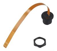BlissfulAbode E13 Threaded IP67 SIM Socket Extension Cable Dustproof Gold Plated Connector for Automotive 20cm(B type 20cm)