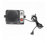 BlissfulAbode External Speaker for CB Radio Switchable Noise Filter 3.5mm Loudspeaker for Ham Radio Car Truck Mobile Station Black