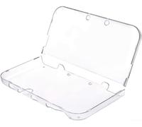 BlissfulAbode for Ultra Clear Hard Shell Case for New for 3ds XL LL - Transparent PC Protective Cover for Scratch Resistance - Easy Install Flip Design for Gaming 16.2x8.2cm