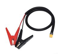 BlissfulAbode for xt60 to for alligator Clip Cable 100cm Robust Power for LiPo for battery RC Helicopter Model Aeroplane Generator Jump Start(XT60 Male)