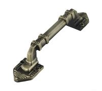 BlissfulAbode Functional Aluminum Alloy Door Handle European Antique Style for Enhanced Aesthetics (245mm)
