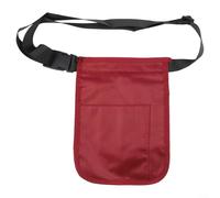 BlissfulAbode Functional Multi Pocket Storage Waist Bag Organizer Waterproof Oxford Cloth Adjustable Belt Lightweight Multiple Compartments for Professional Use Assistants Managers(Purple)