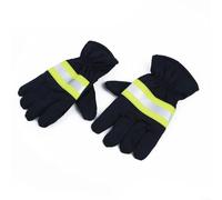 BlissfulAbode Heat Resistant Protection Gloves with Non Slip Feature Suitable for Various High Risk Jobs Including Welding and Firefighting Activities